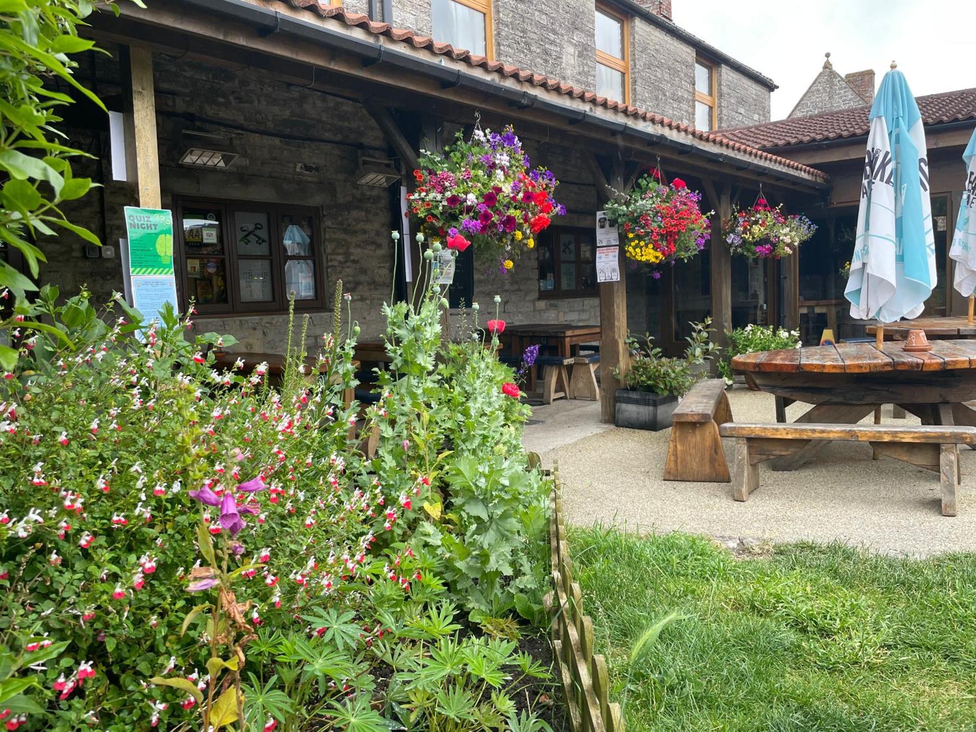 Lydford-on-Fosse 十字钥匙宾馆酒店 外观 照片